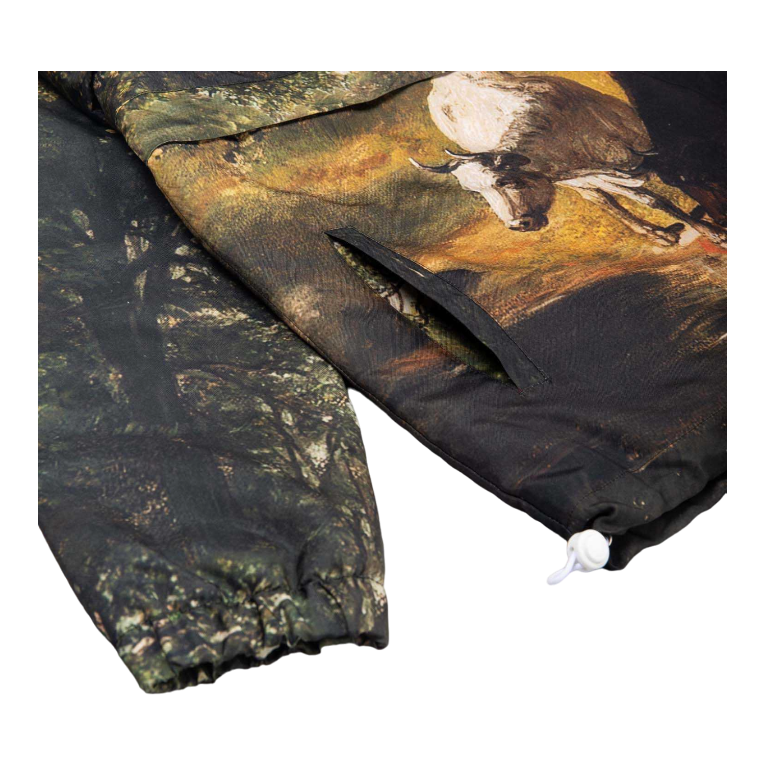 Metralha Oil Painting Windbreaker