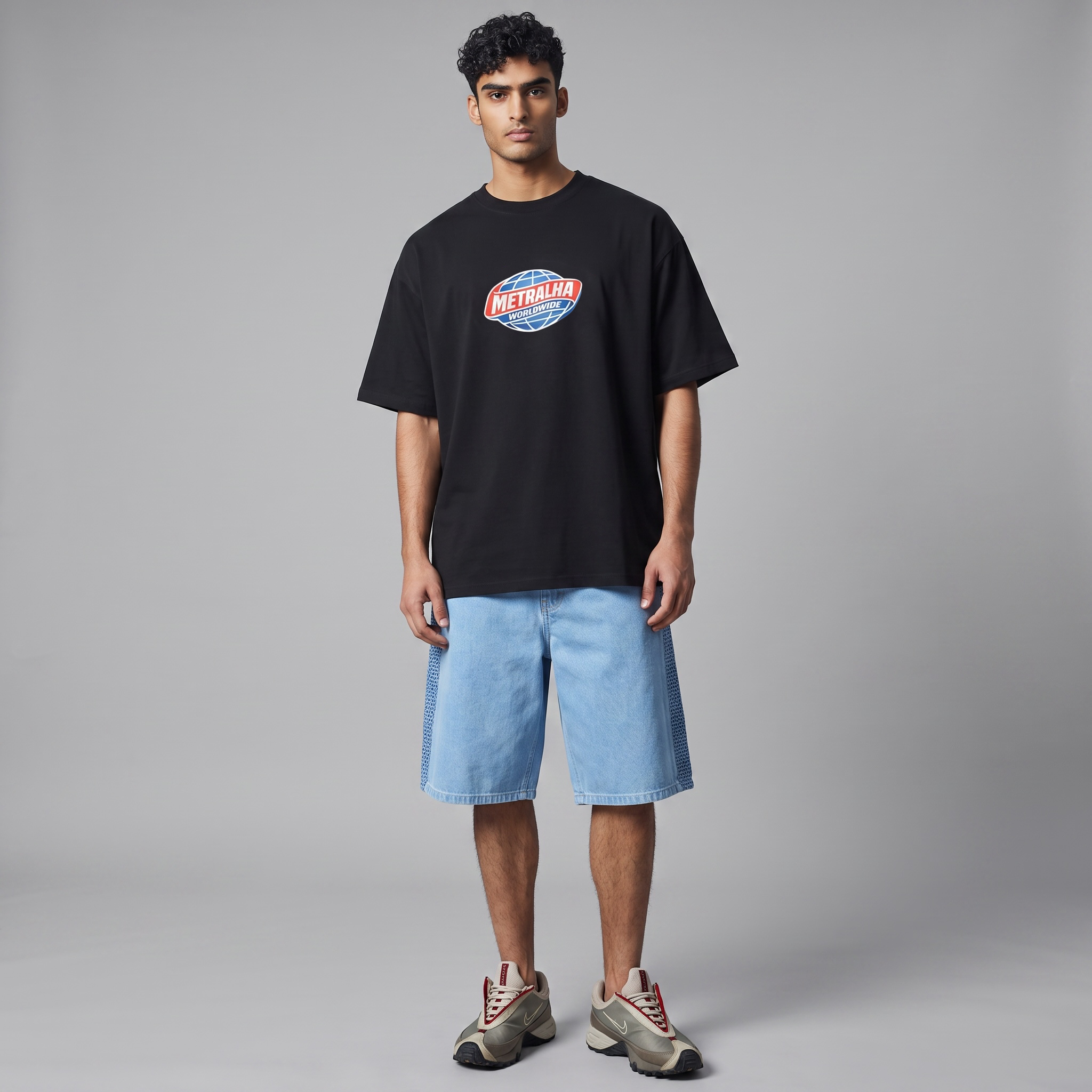 Metralha Worldwide World Tour T-Shirt (Fade black)