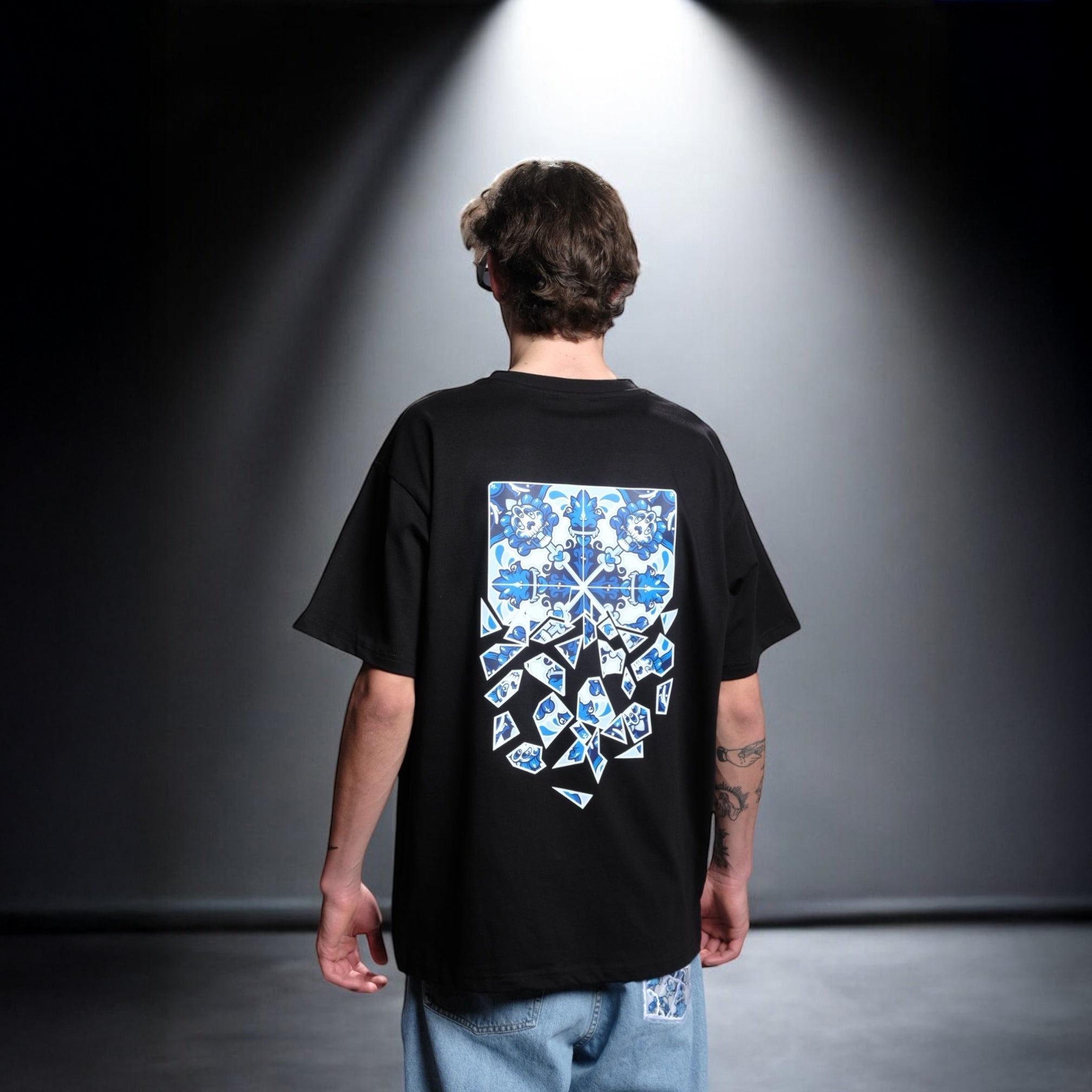 METRALHA x ADD FUEL AFTERMATH T-SHIRT BLACK