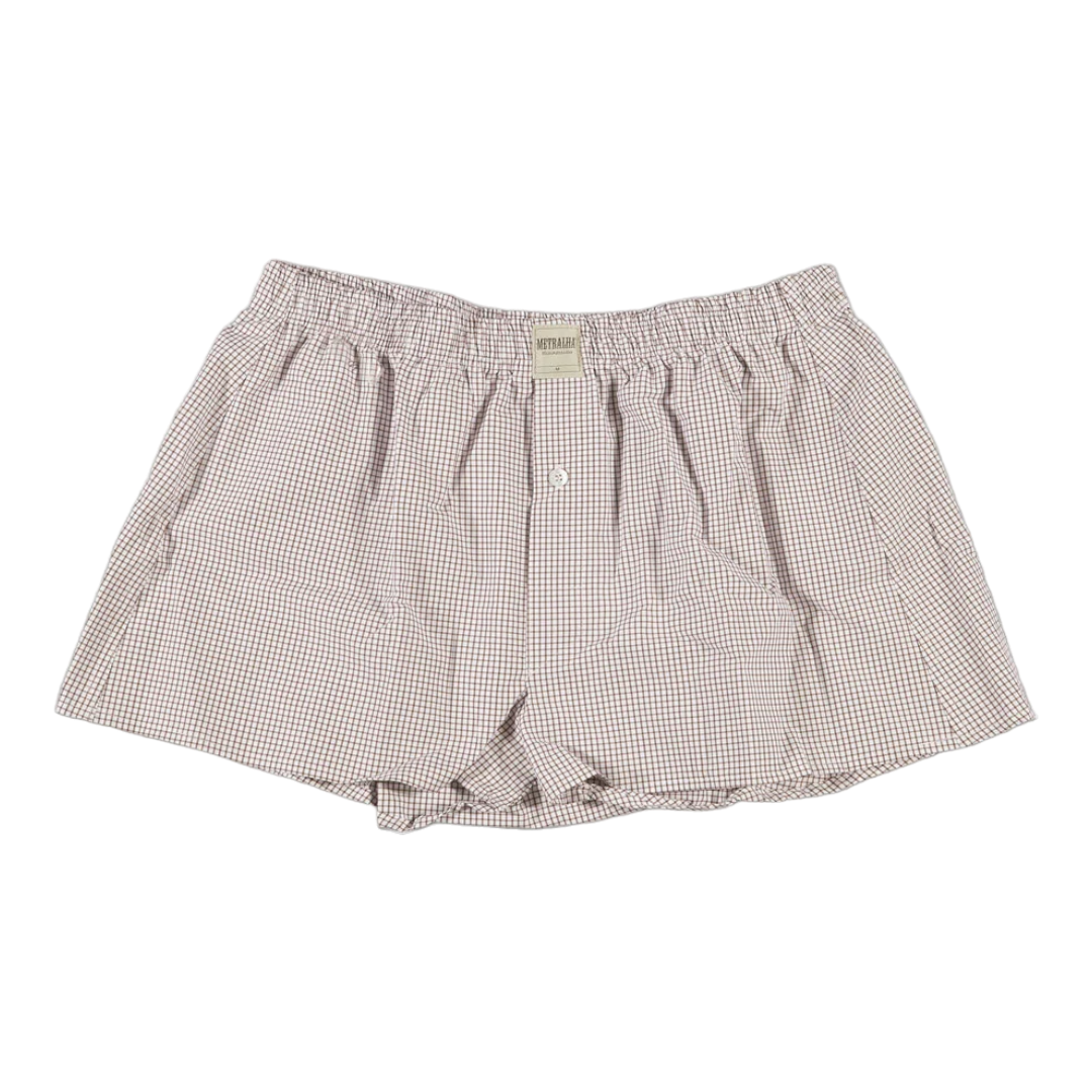 Metralha Boxer Shorts (check brown)