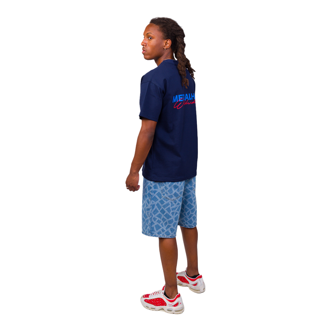 Metralha Skyline T-Shirt (Navy blue)