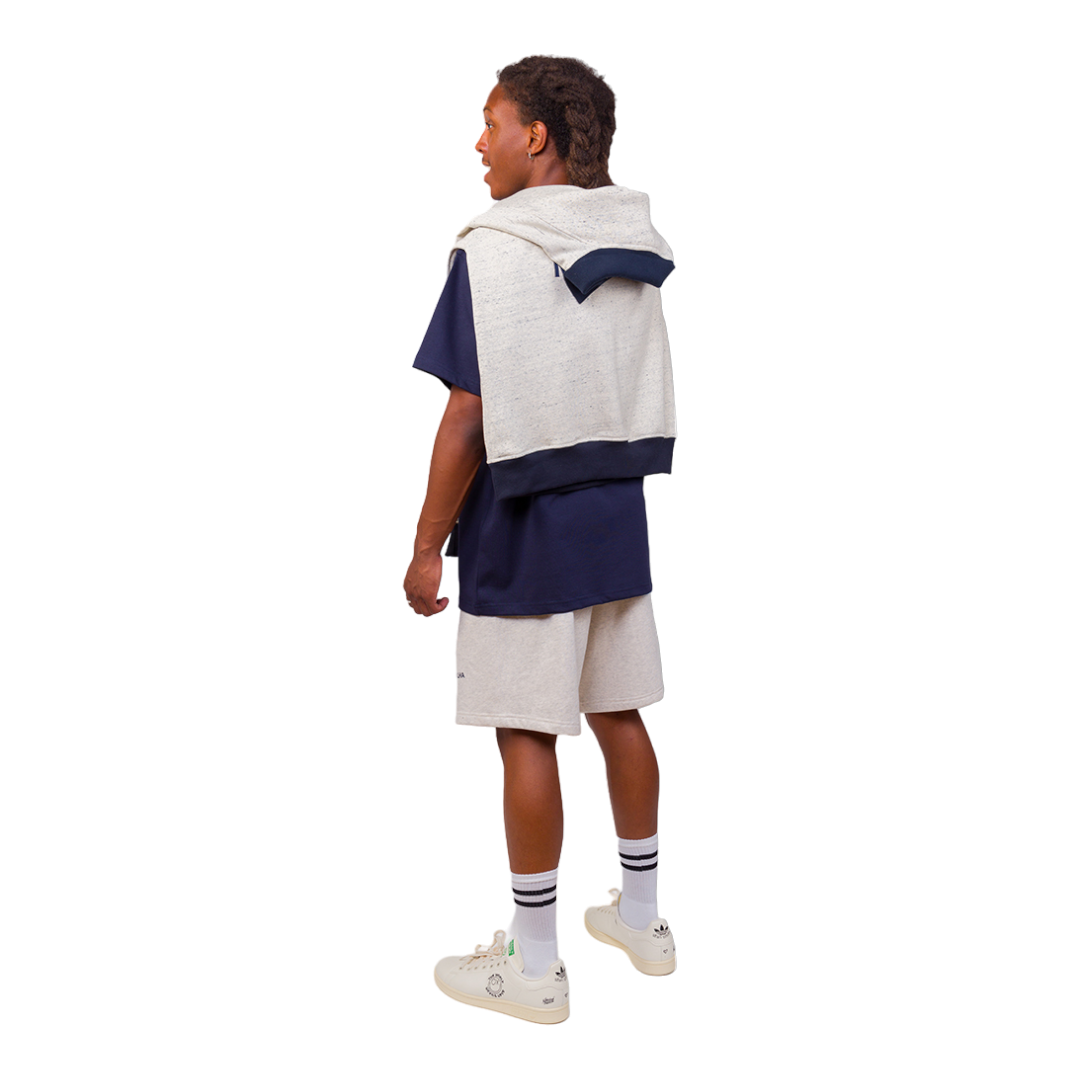 Metralha Court Shorts (ash grey/navy)