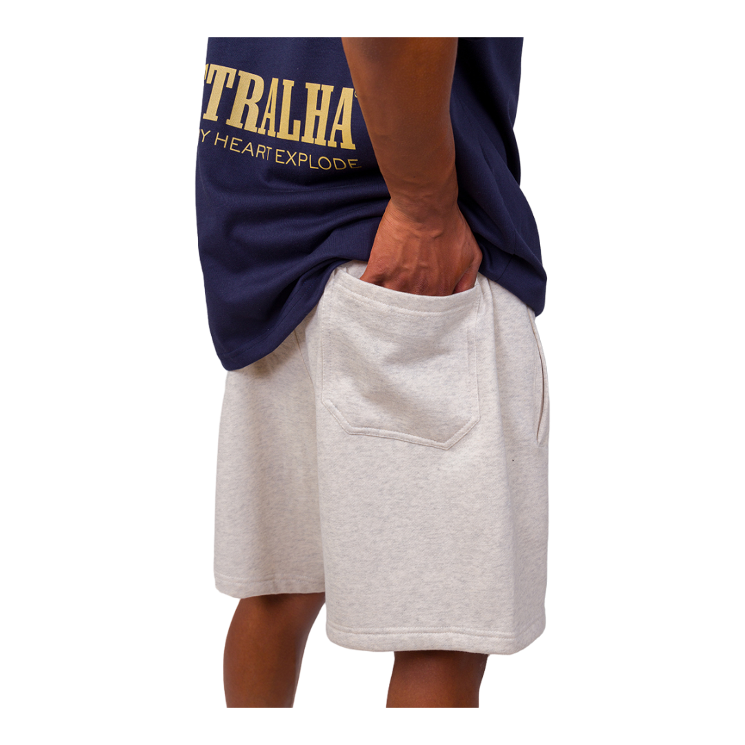 Metralha Court Shorts (ash grey/navy)