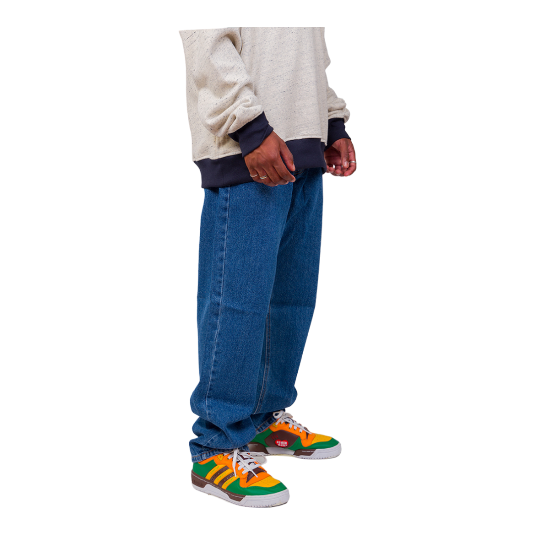 Metralha Court Polo Sweatshirt (infected grey/navy)