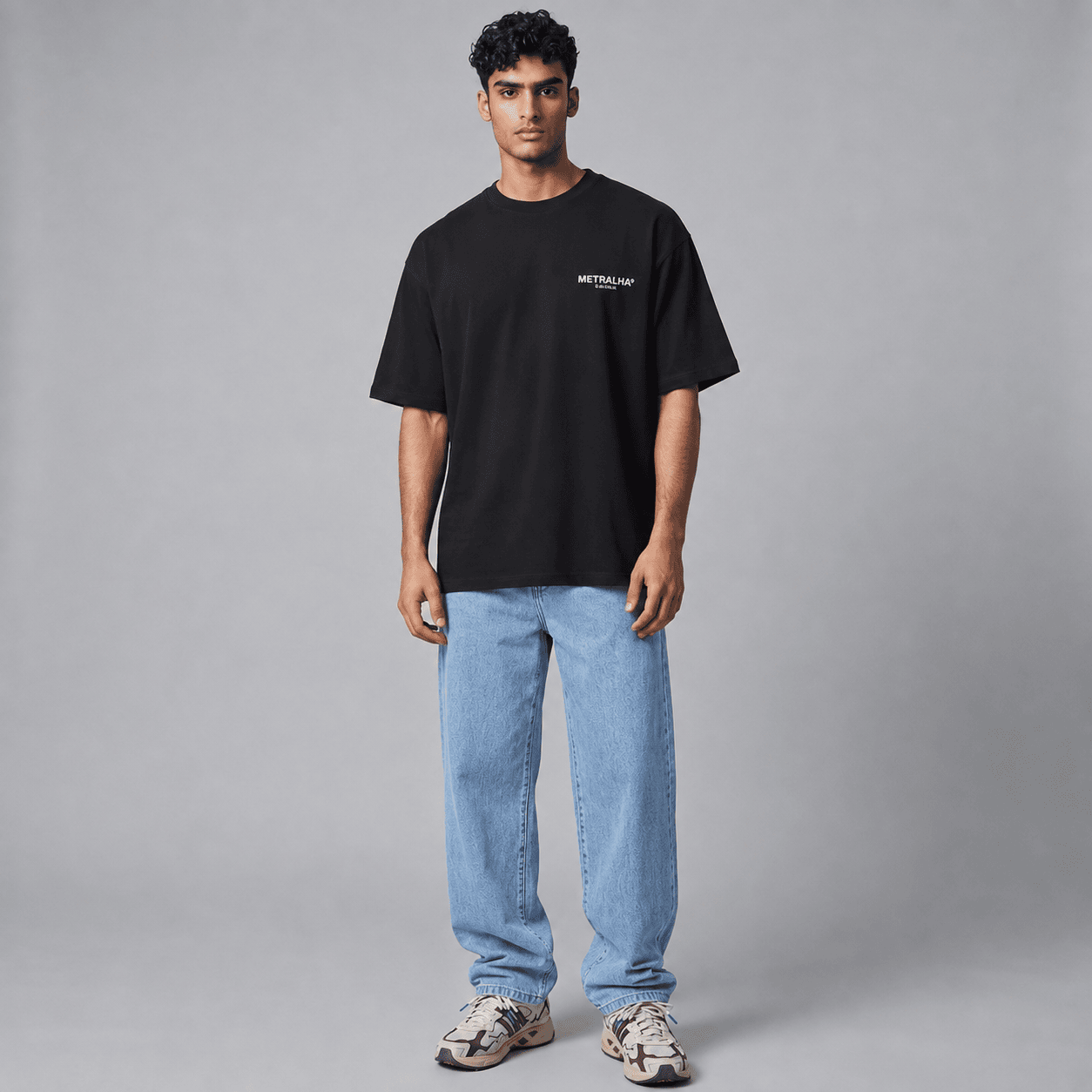 Metralha x Tim Romanowsky Light blue denim