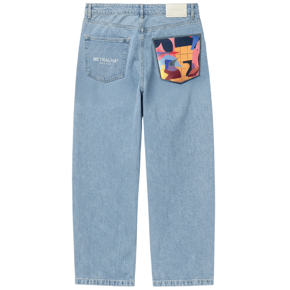 Metralha x Tim Romanowsky Light blue denim