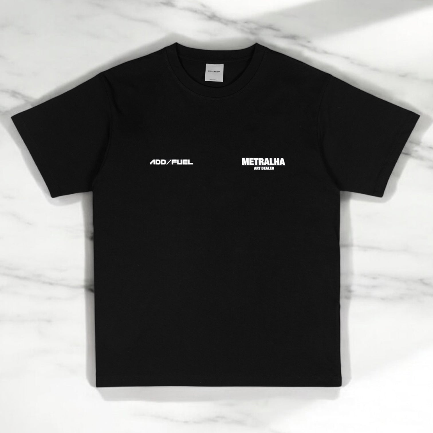 METRALHA x ADD FUEL AFTERMATH T-SHIRT BLACK