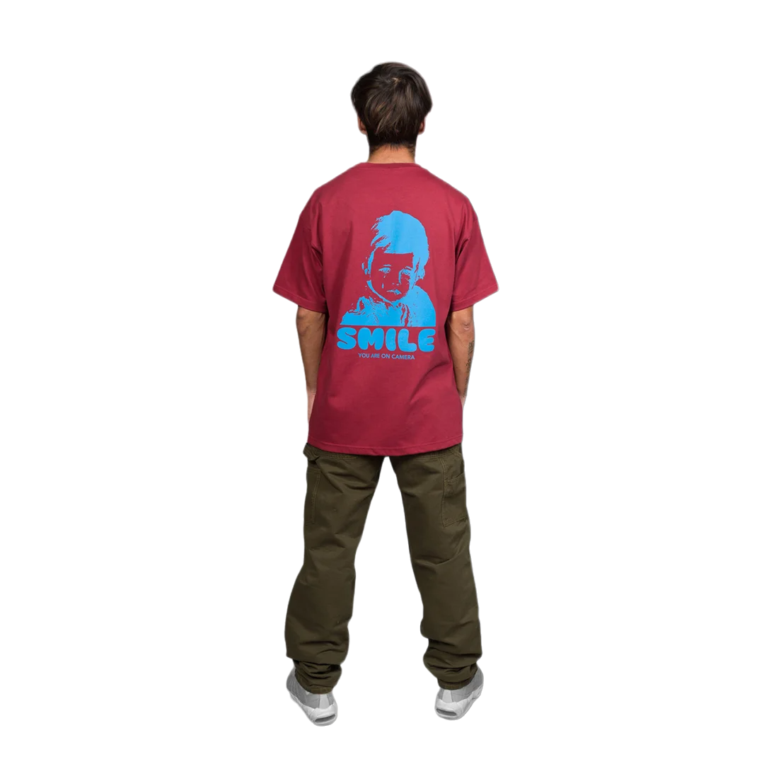 METRALHA CONTROL T-SHIRT (BORDEAUX/BLUE)