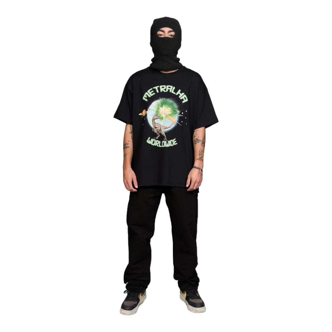 METRALHA EXTINCTION T-SHIRT (BLACK)