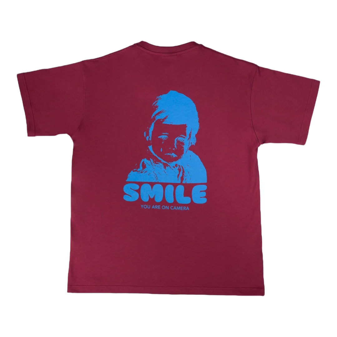 METRALHA CONTROL T-SHIRT (BORDEAUX/BLUE)