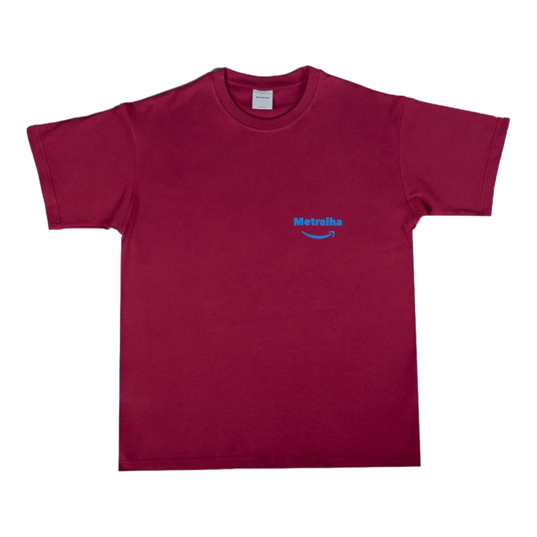 METRALHA CONTROL T-SHIRT (BORDEAUX/BLUE)