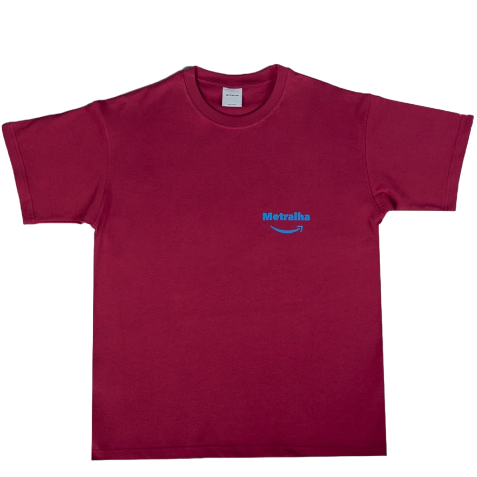 METRALHA CONTROL T-SHIRT (BORDEAUX/BLUE)
