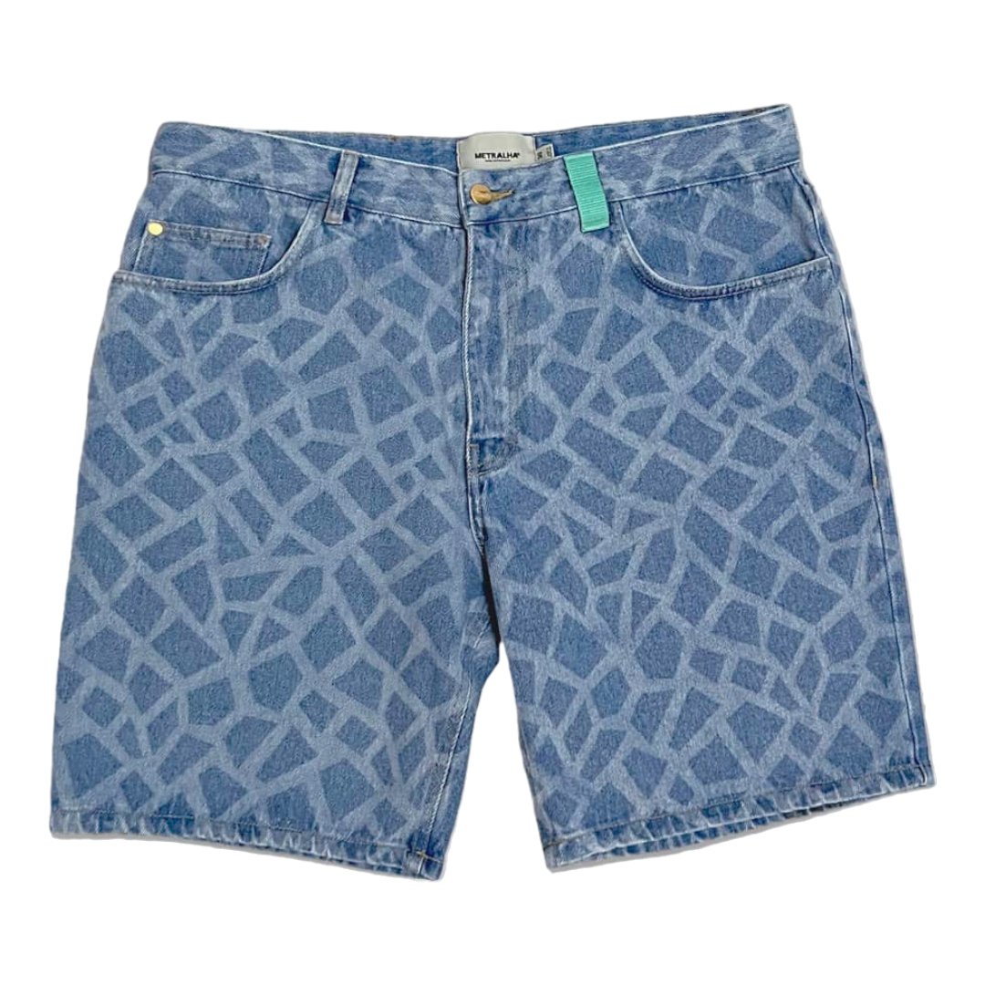 Metralha x Marest Denim Shorts (Light Blue)