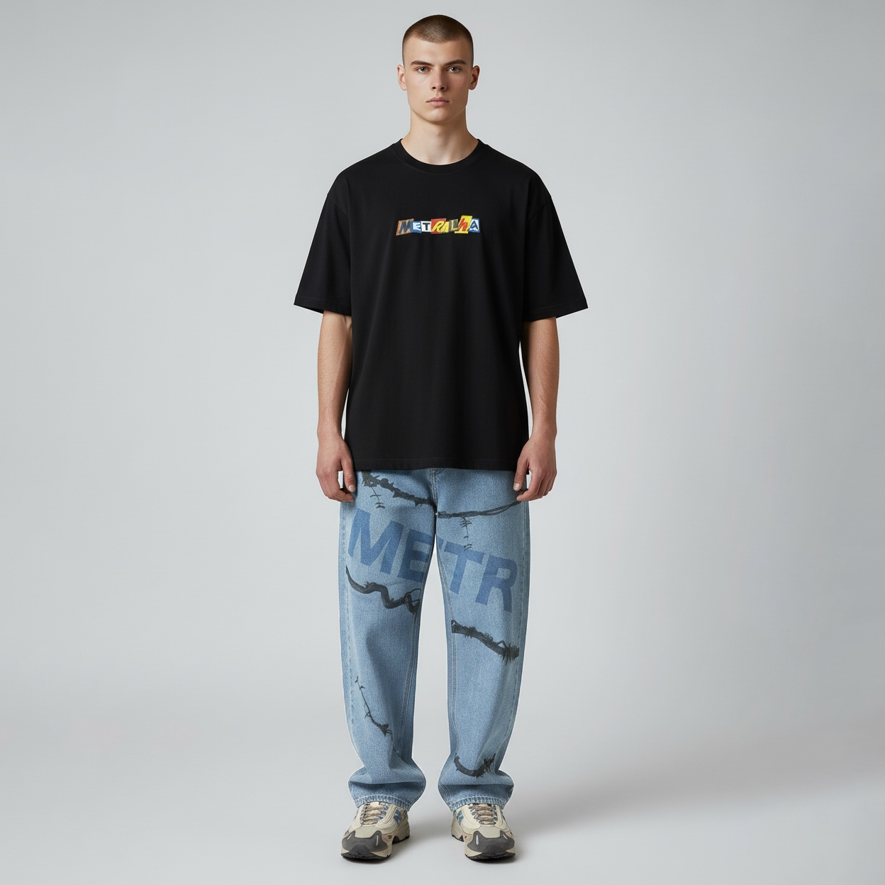 METRALHA SANKARA JEANS LIGHT BLUE