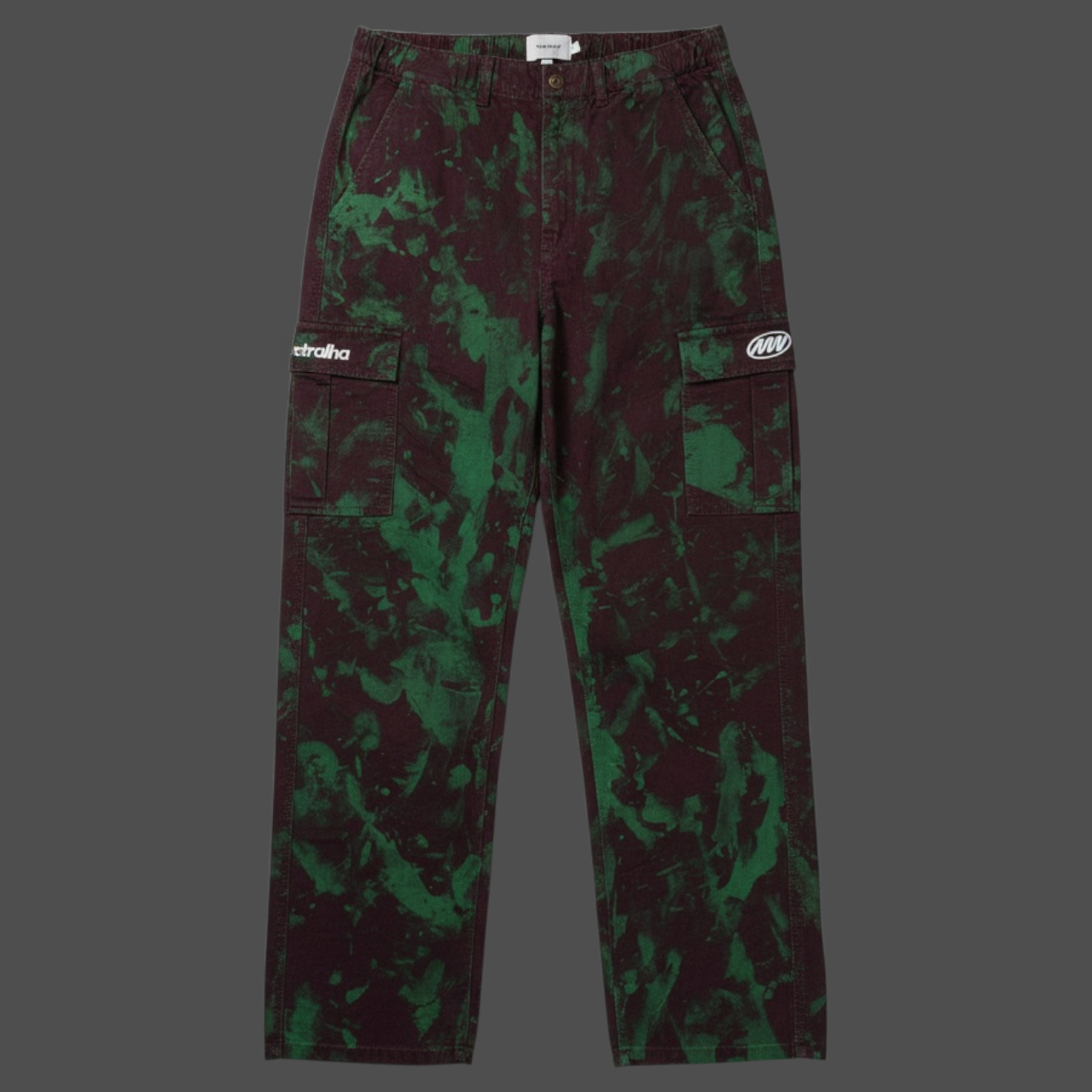 MONOGRAM CARPENTER PANTS (Burgundy)