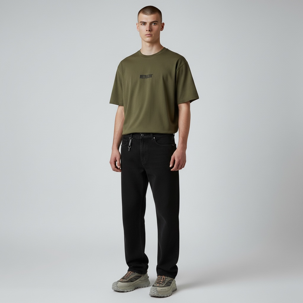 METRALHA UNIT T-SHIRT (green/black)