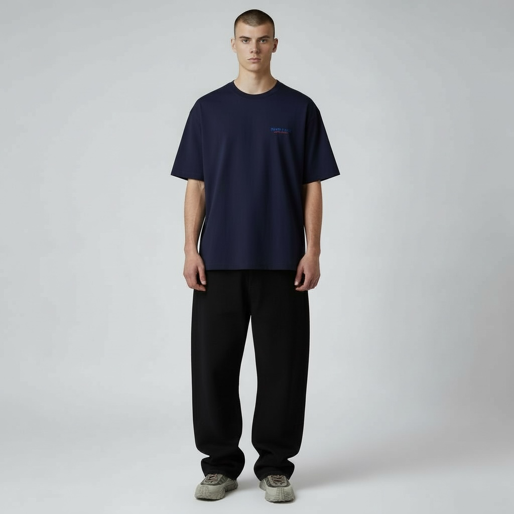 Metralha Skyline T-Shirt (Navy blue)