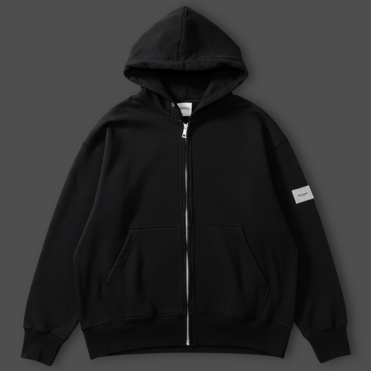 METRALHA PROTOCOL ZIP HOODIE