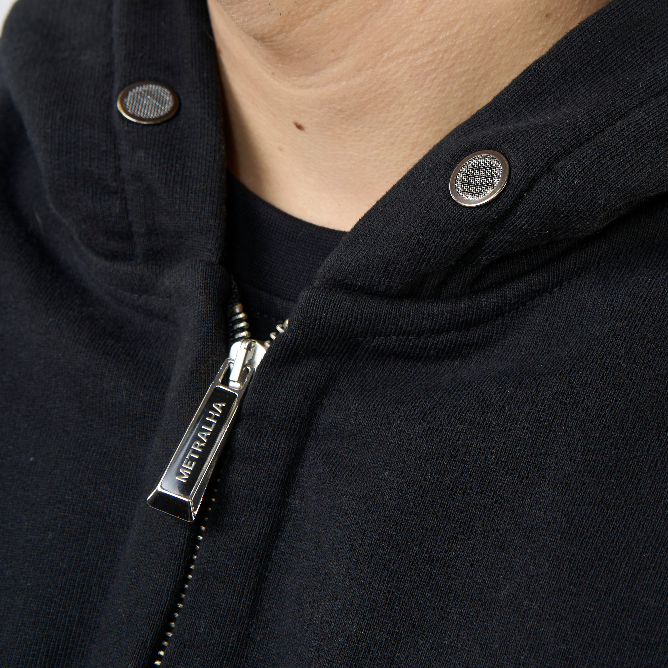 METRALHA PROTOCOL ZIP HOODIE