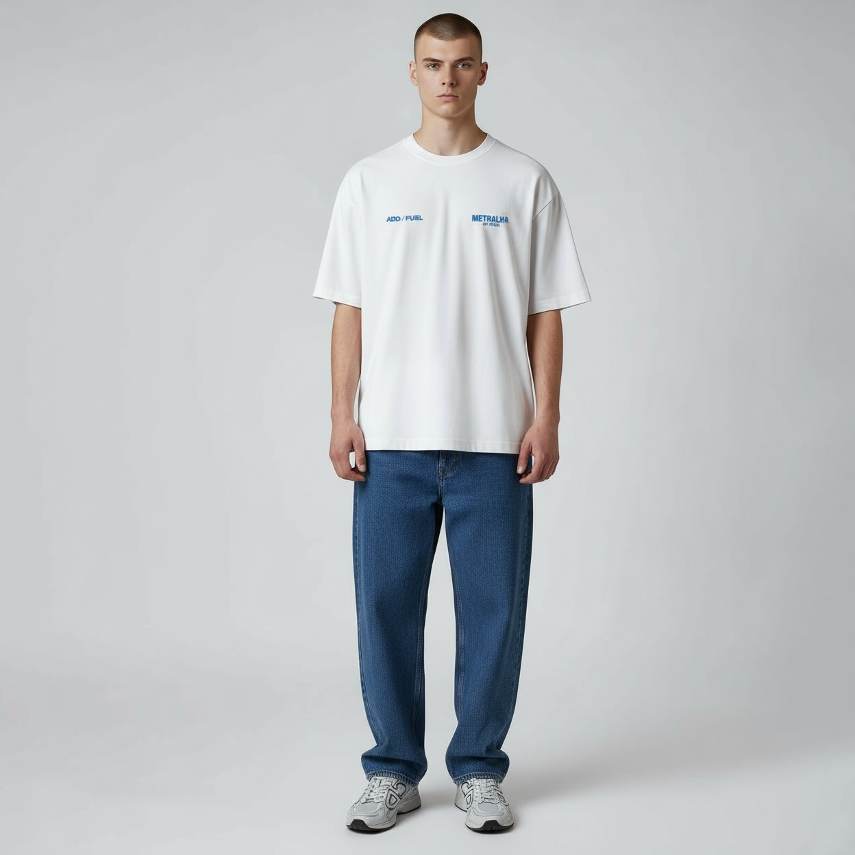 METRALHA x ADD FUEL AFTERMATH T-SHIRT WHITE