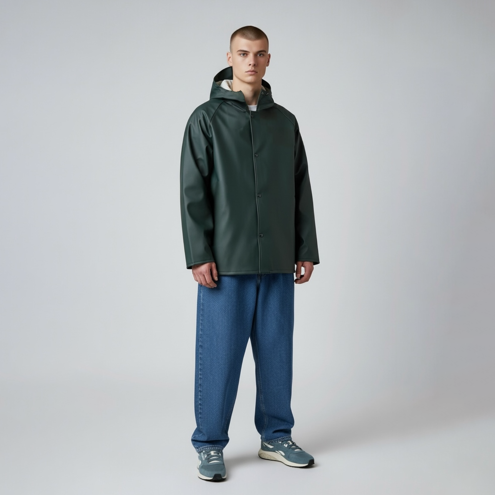 Metralha Sailing Waterproof Waxed Jacket (green)