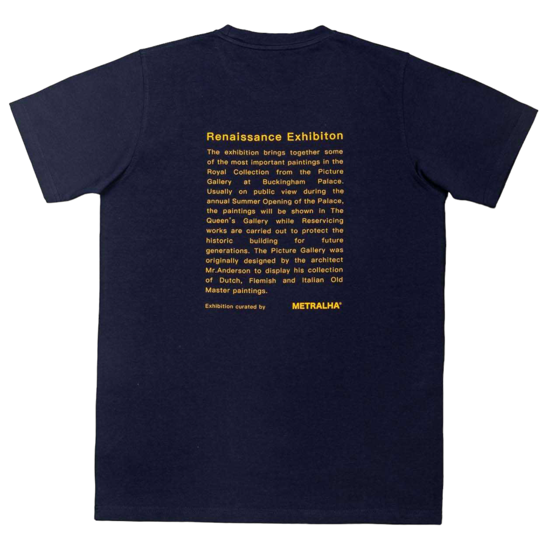 METRALHA ROYAL GALLERY T-SHIRT (navy blue)