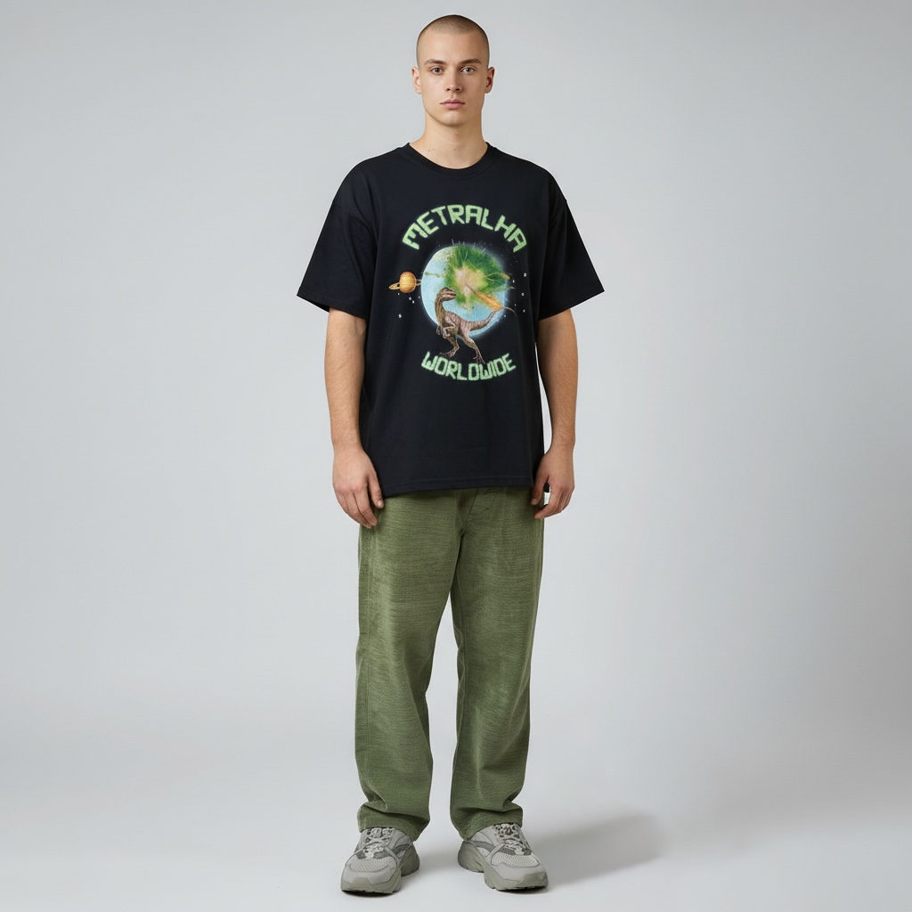 METRALHA EXTINCTION T-SHIRT (BLACK)