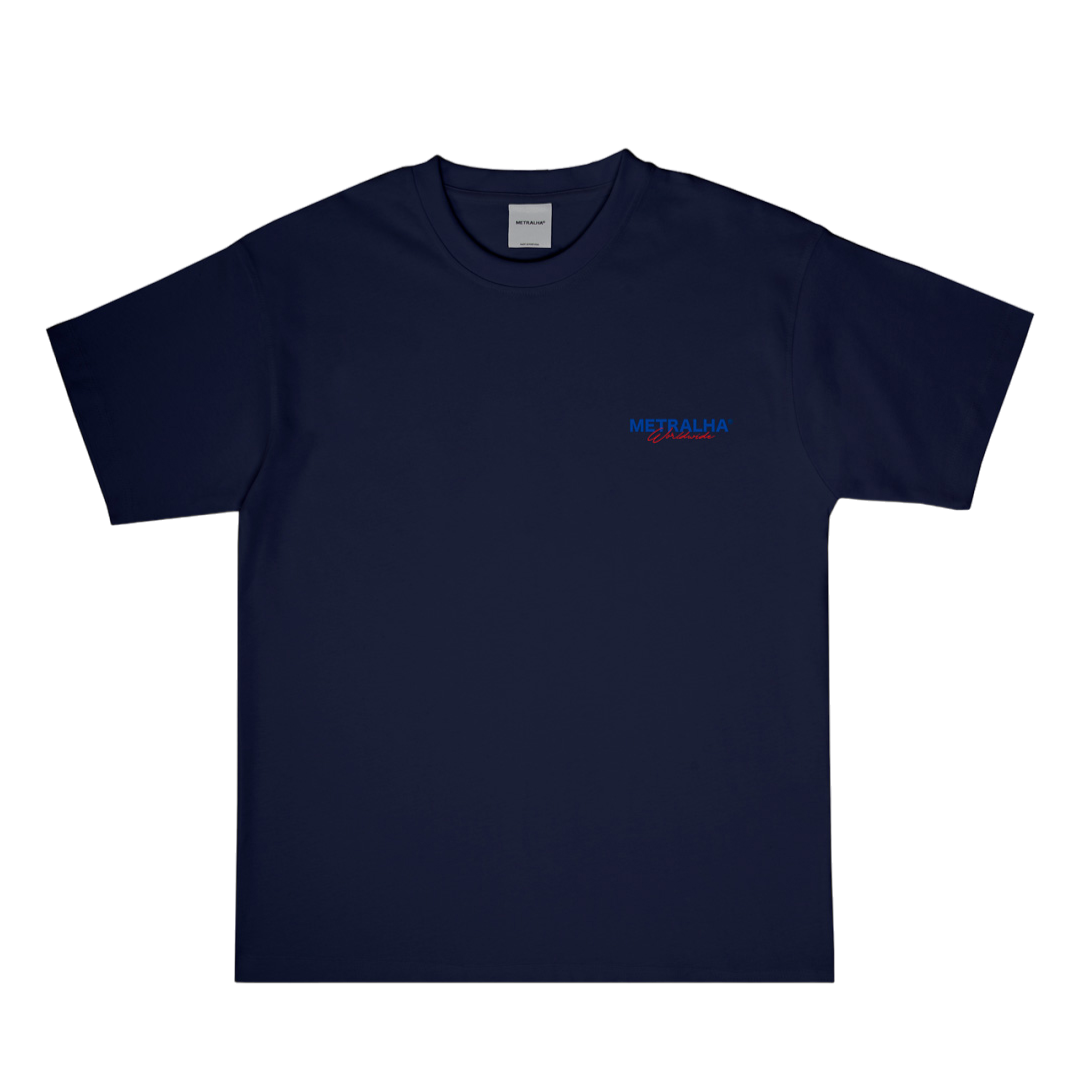 Metralha Skyline T-Shirt (Navy blue)