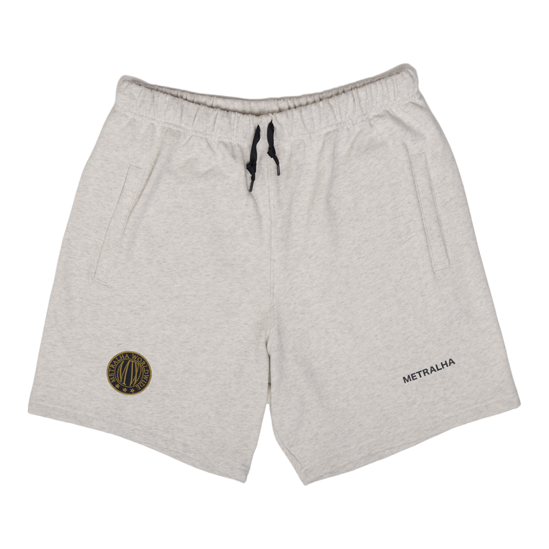 Metralha Court Shorts (ash grey/navy)