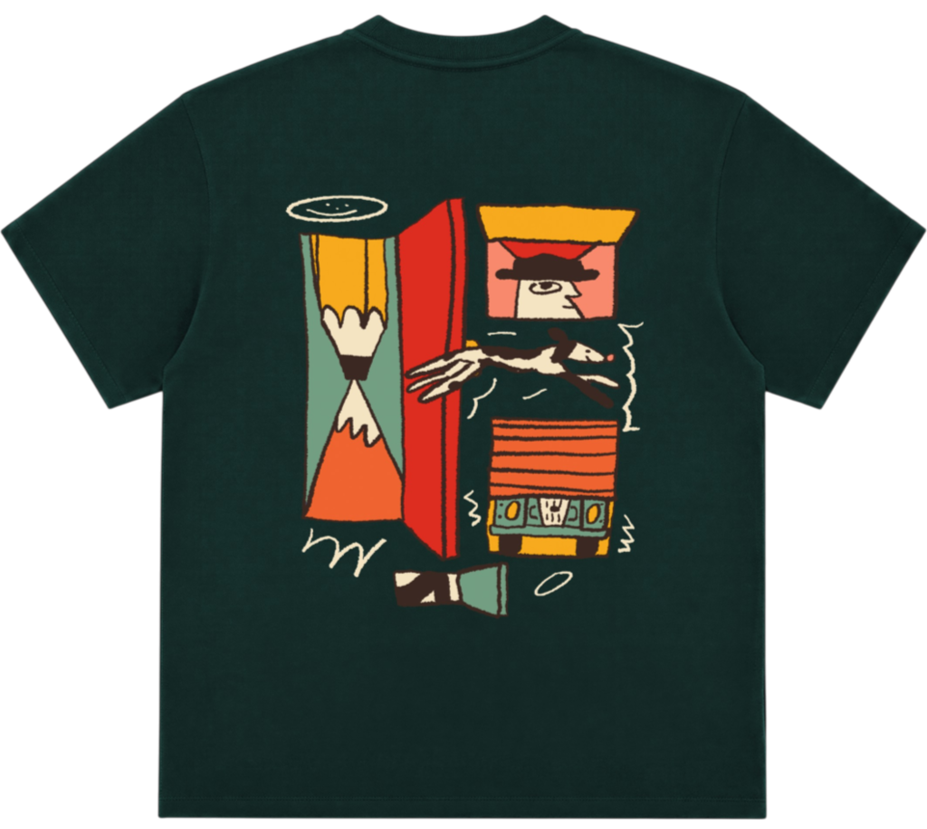 Metralha x Darren Shaddick T-Shirt (green)