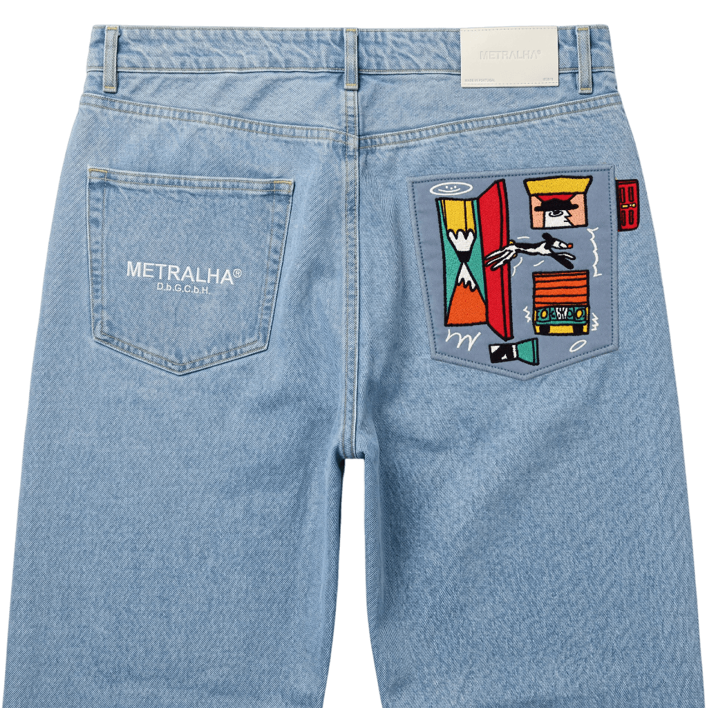 Metralha x Darren Shaddick Ligh blue denim