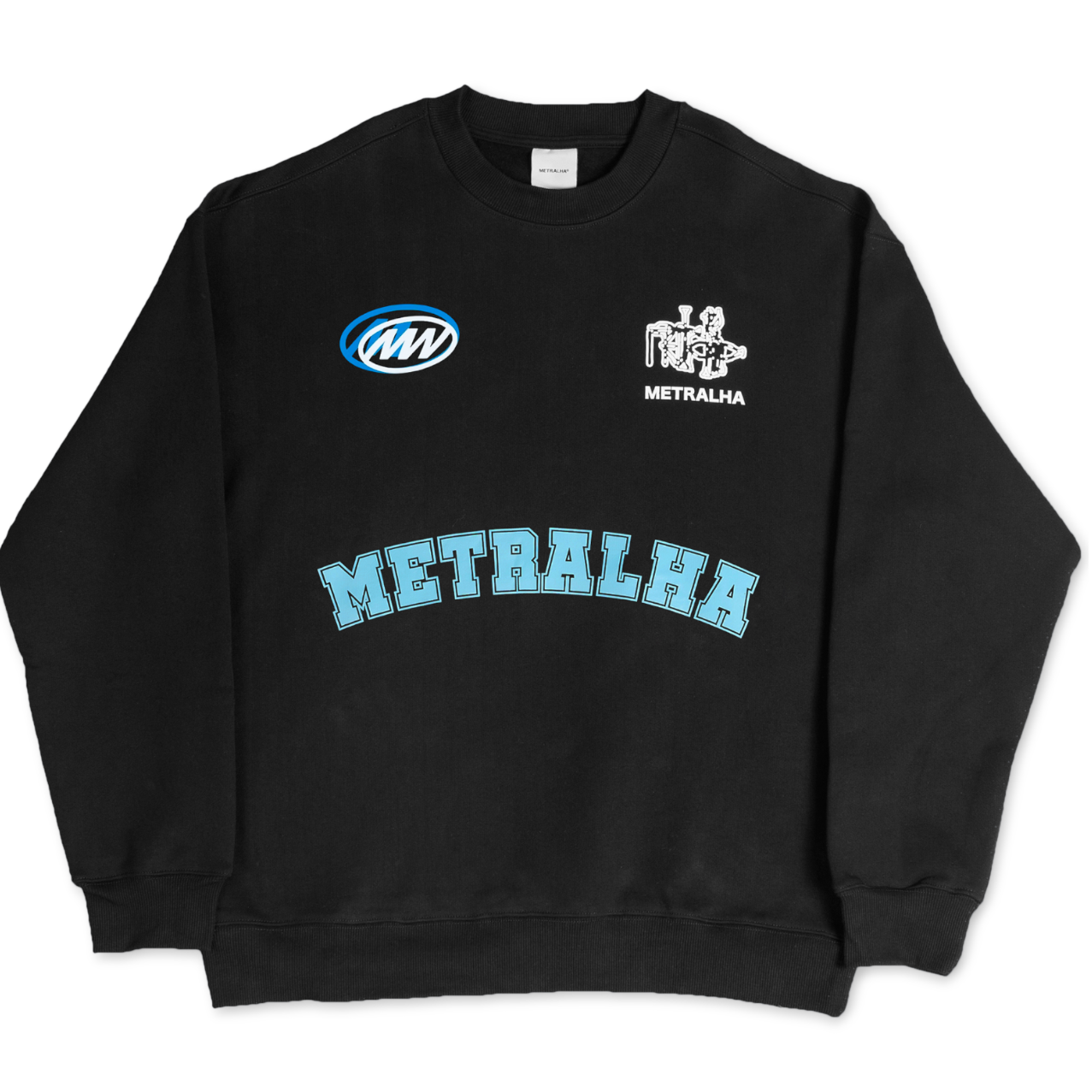 metralha-worldwide-founder-crewneck-sweatshirt-ribbed-cuffs-limited-edition