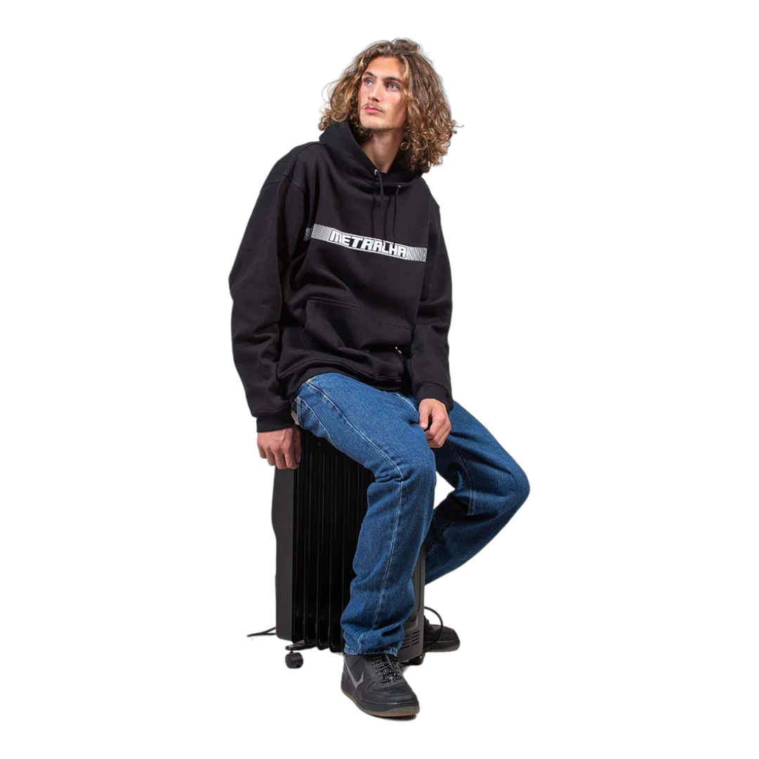 METRALHA SECTOR ONE HOODIE (black/white)