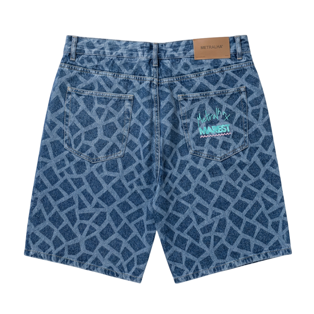 Metralha x Marest Denim Shorts (Mid Blue)