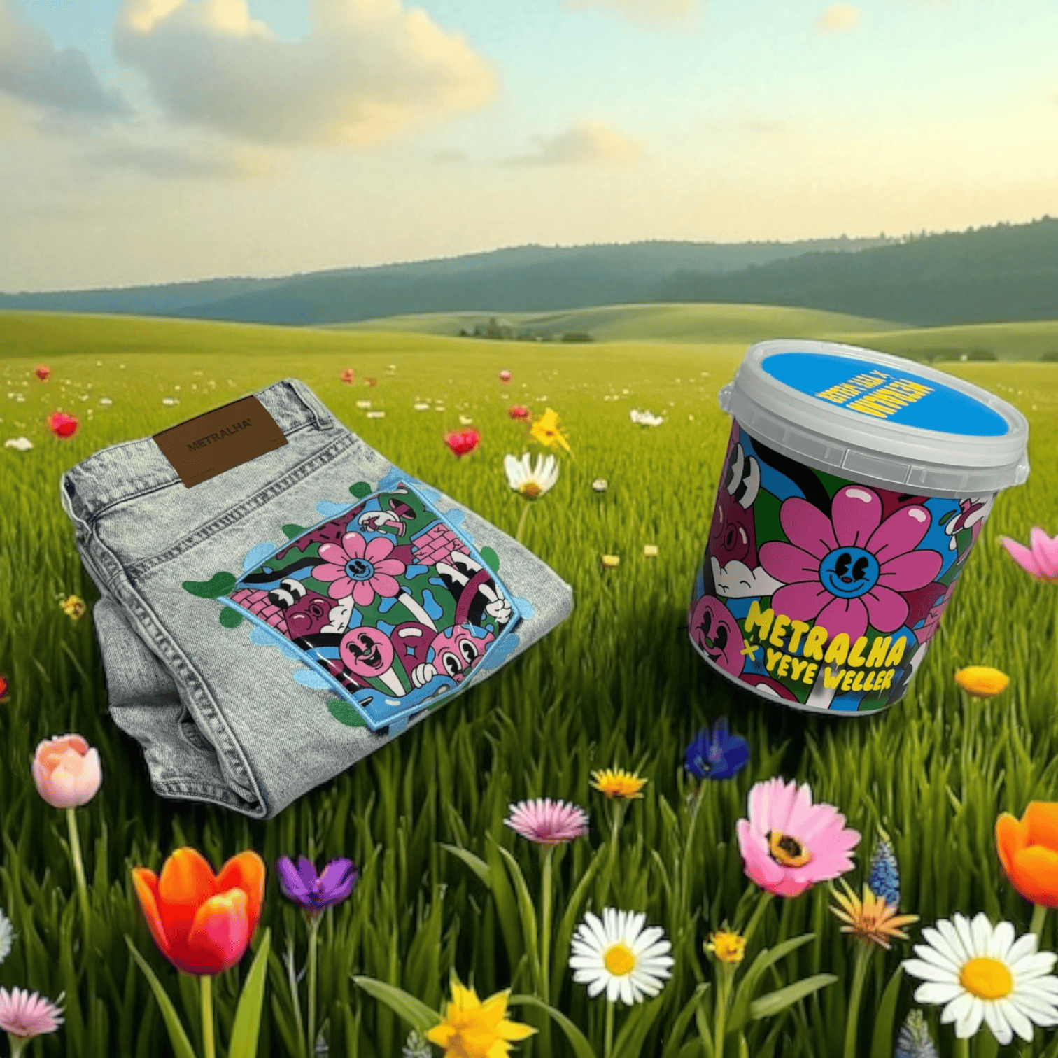 METRALHA x YEYE WELLER JEANS