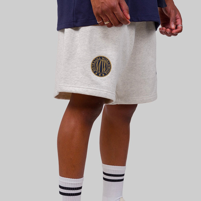 Metralha Court Shorts (ash grey/navy)