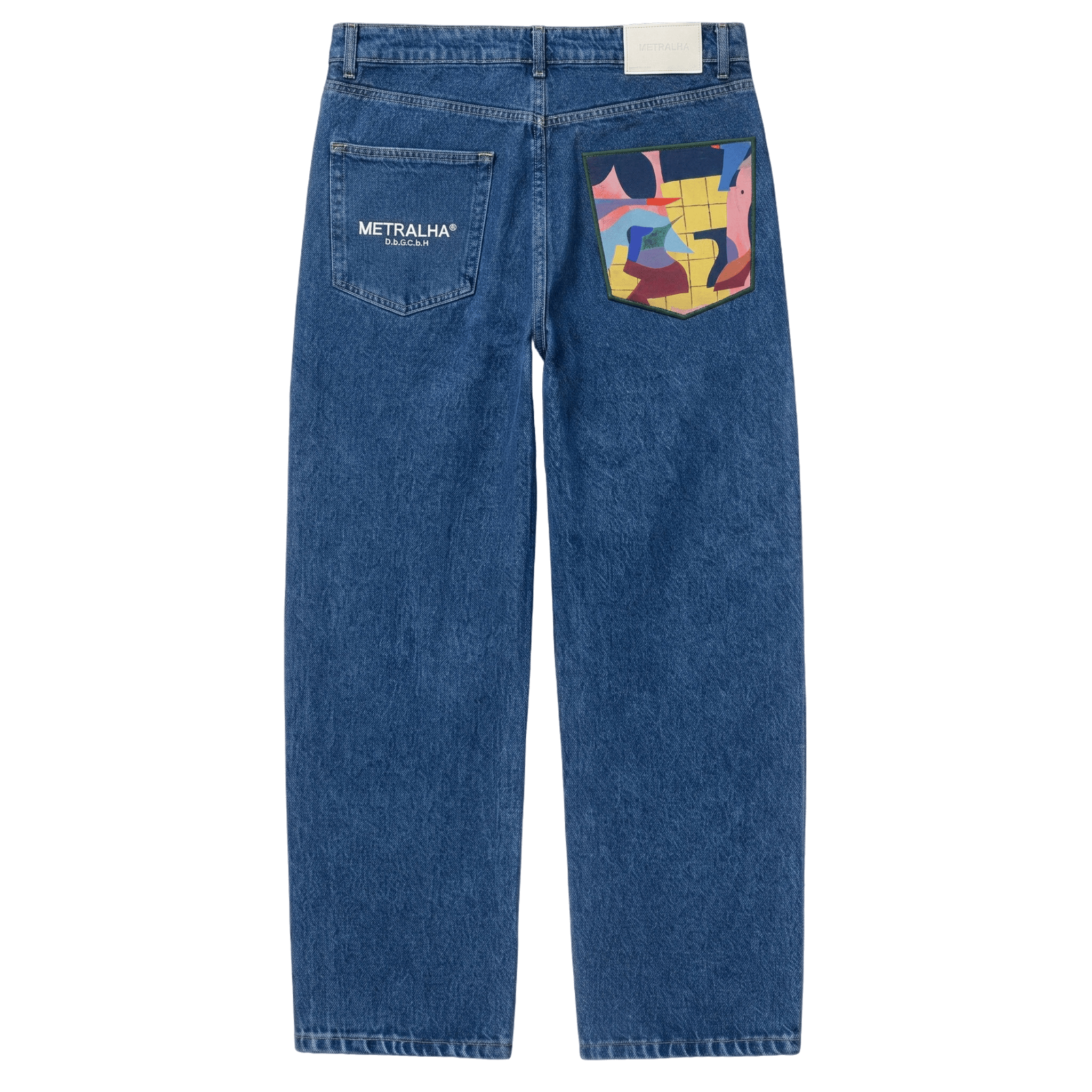 Metralha x Tim Romanowsky Mid blue denim
