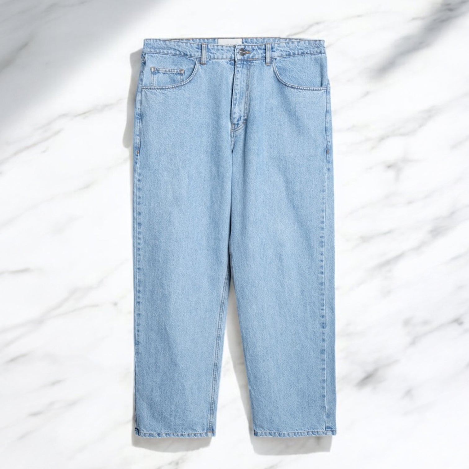 METRALHA x ADD FUEL JEANS LIGHT BLUE