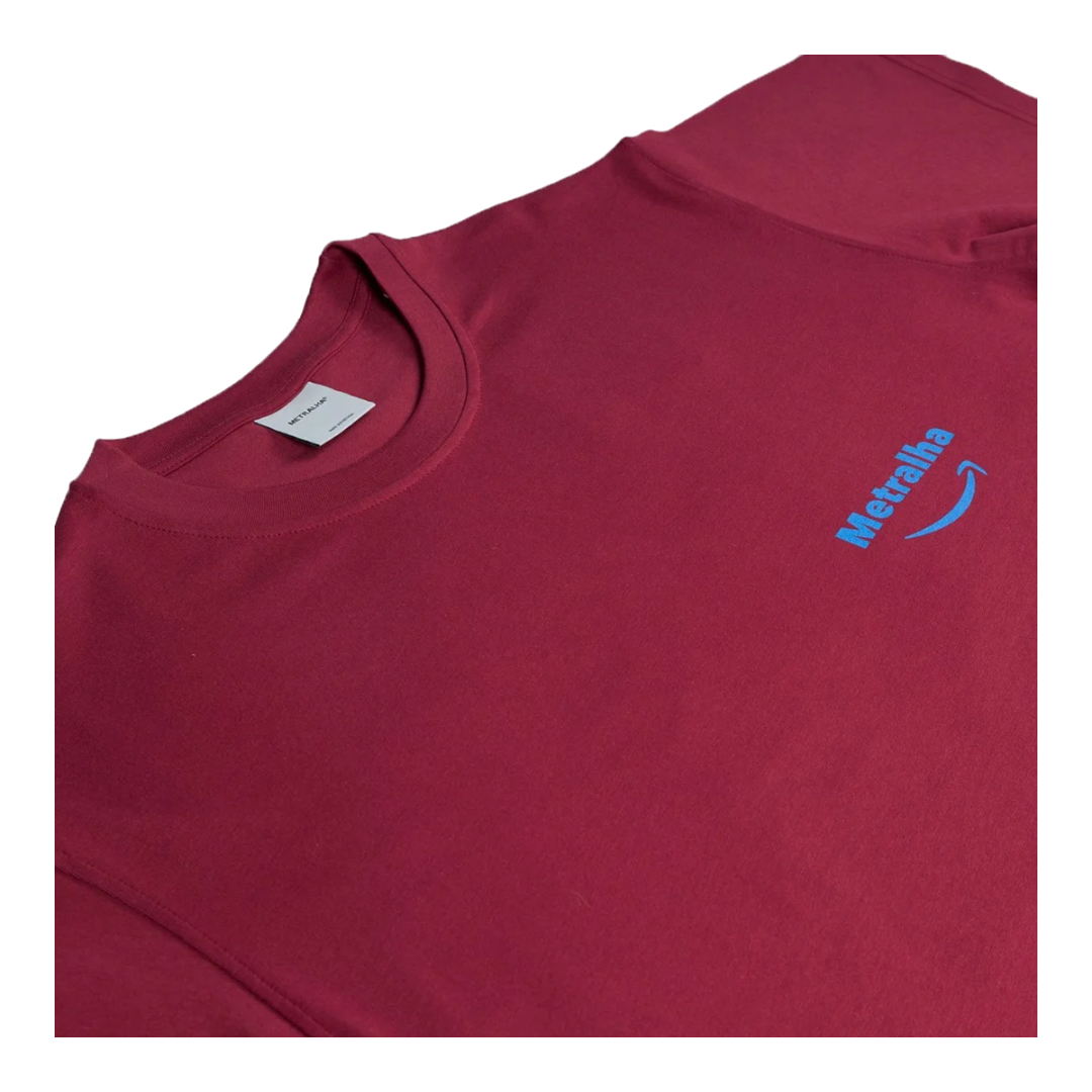 METRALHA CONTROL T-SHIRT (BORDEAUX/BLUE)