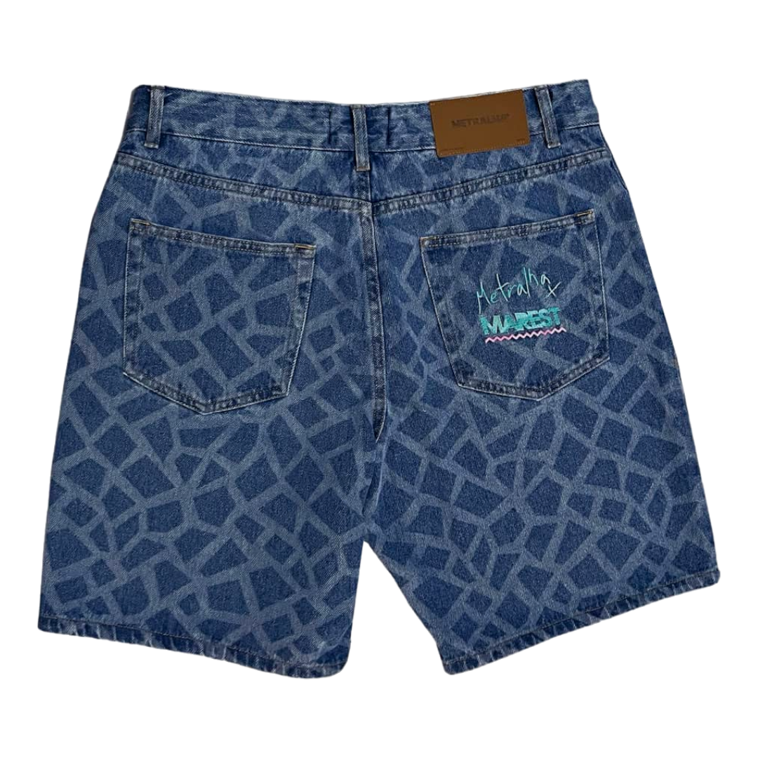 Metralha x Marest Denim Shorts (Mid Blue)