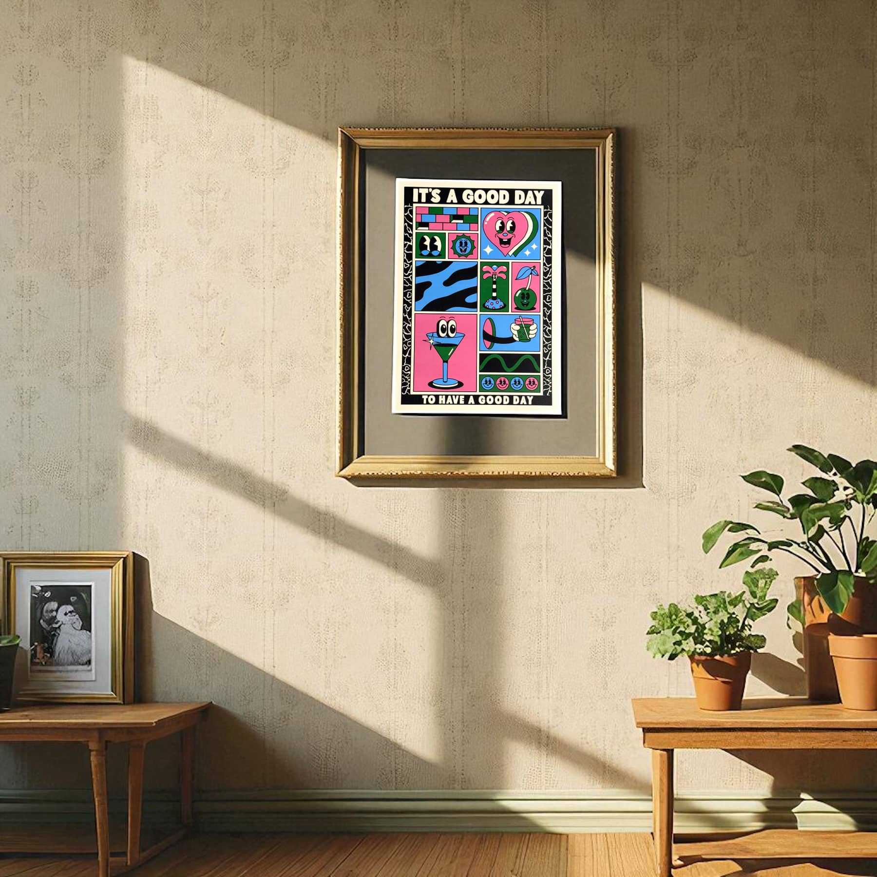 "ITS A GOOD DAY" EXHIBITION PRINT