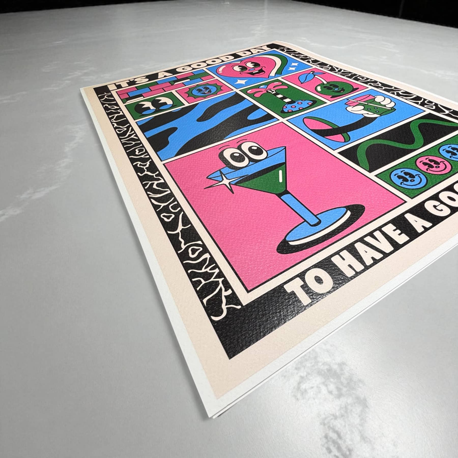 "ITS A GOOD DAY" EXHIBITION PRINT
