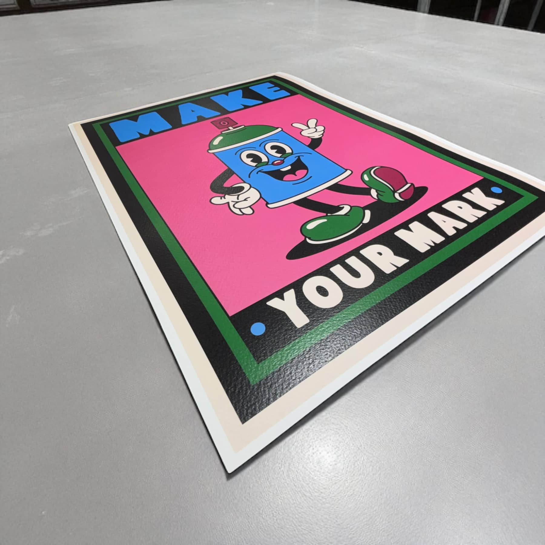 "MAKE YOUR MARK" EXHIBITION PRINT