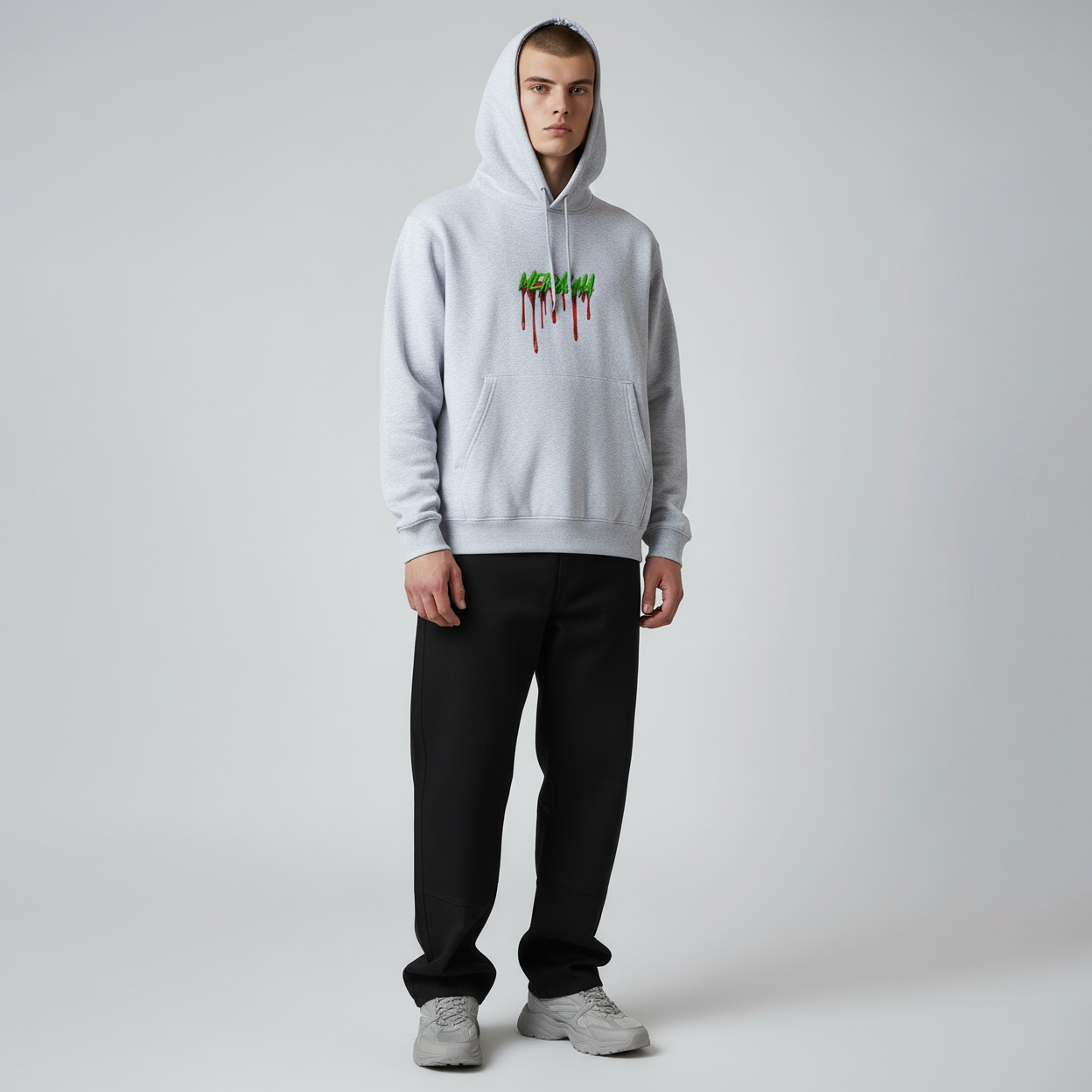 Metralha Worldwide Hallow Hoodie (ash grey)