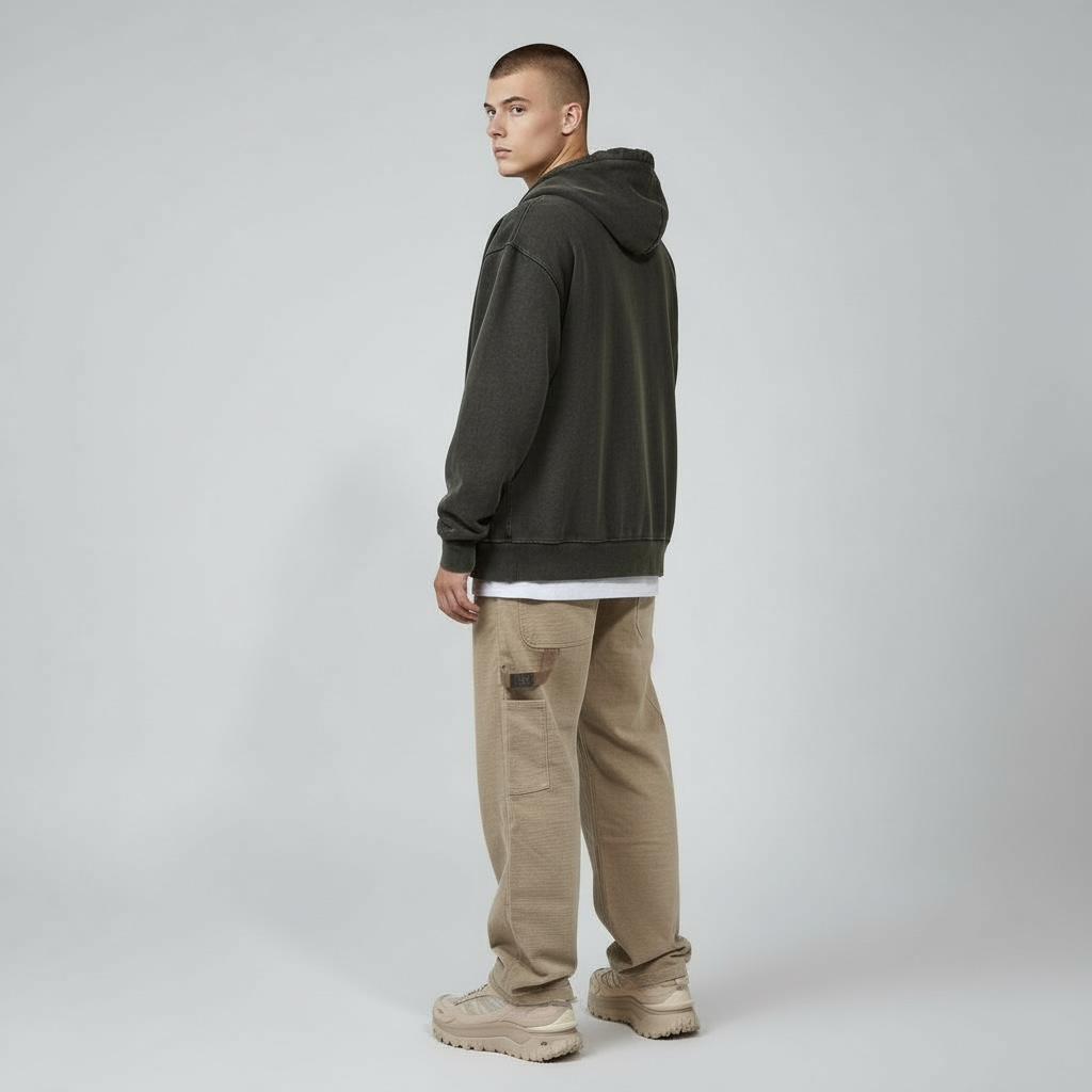 METRALHA FADE OUT ZIP HOODIE