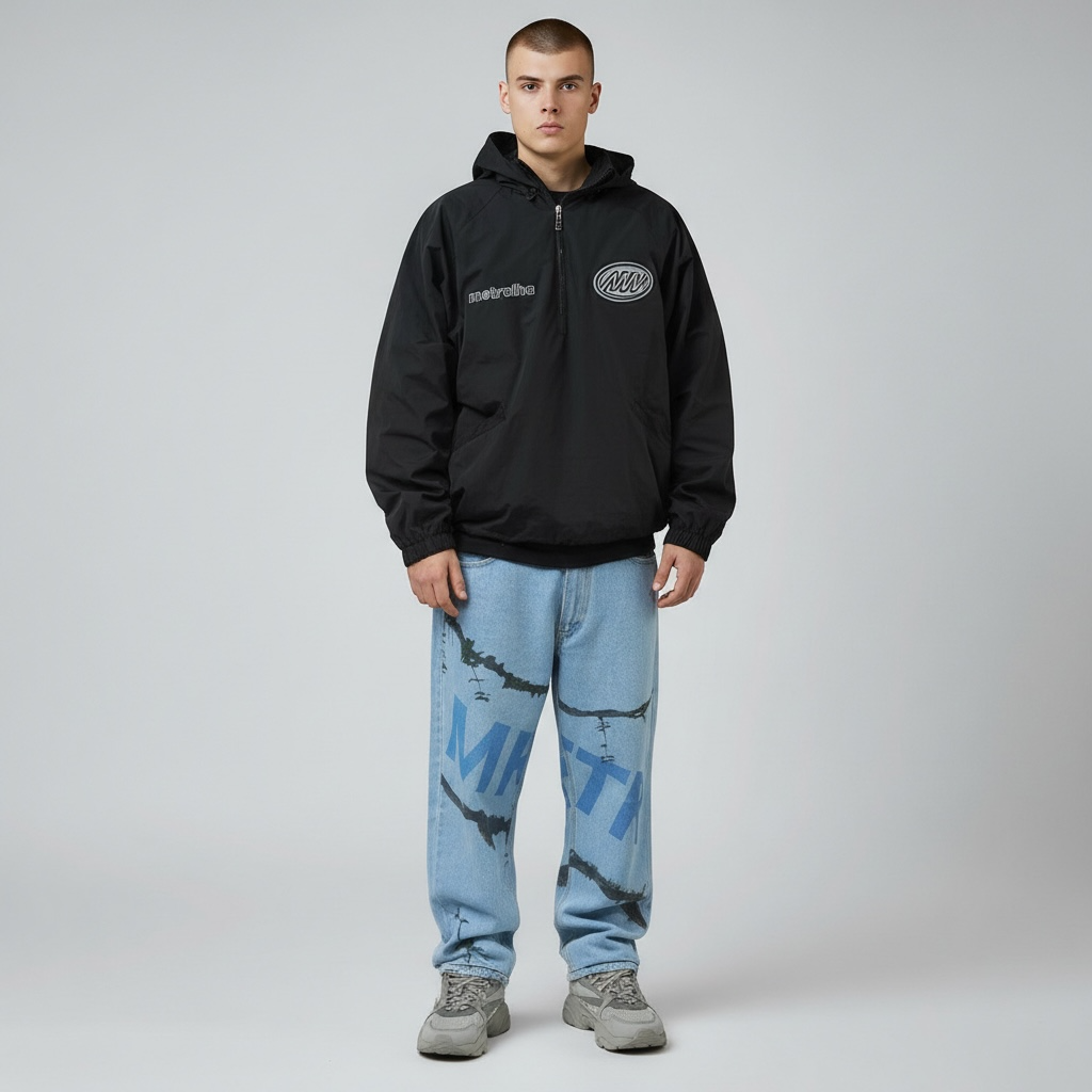 METRALHA MONOGRAM WINDBREAKER