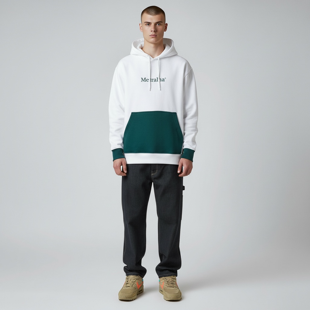 METRALHA WORLWIDE MONTREAL HOODIE (green/white)