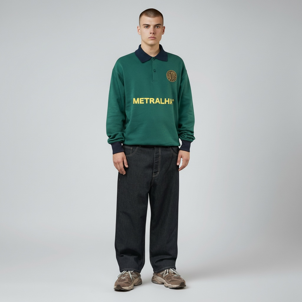 METRALHA MONOGRAM JEANS DARK