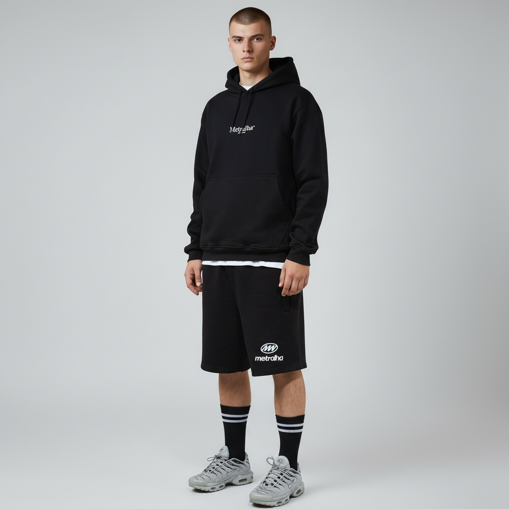 METRALHA MONOGRAM SHORTS