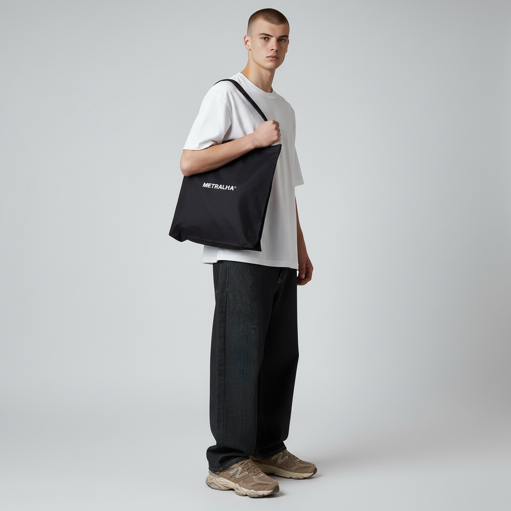METRALHA TOTE BAG (BLACK)